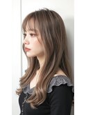 髪質改善20代30代40代前髪あり前髪なし縮毛矯正ロングレイヤー