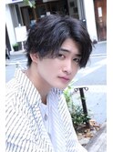men'shair/波巻きツイストスパイラル/ニュアンスパーマ