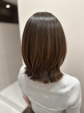 アンベリールフルー(EMBELLIR fleur) 大人ミディ|ナチュラルくびれヘア 30代40代50代