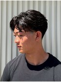 京都五条メンズカットテーパーフェードスキンフェードカット眉毛