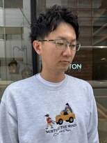 ニュートン(NEWTON) ルーズショートパーマ/アクティブショート/立川/メンズ/短髪