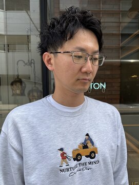 ニュートン(NEWTON) ルーズショートパーマ/アクティブショート/立川/メンズ/短髪