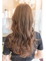 クレオメ 田町店(Cleome)&nbsp;デジタルパーマ前髪サイドバングロング薄めバングフェミニン美髪