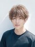 【8月期間限定】メンズカット+透明感ダブルカラー