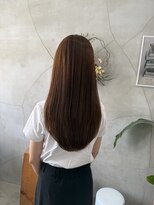 トラン(TRAN)&nbsp;【酸性ストレート】柔らかくまとまる自然な艶髪ロング
