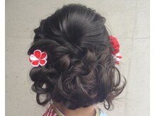 パーティーやイベントなどの早朝ヘアセットもおまかせ★