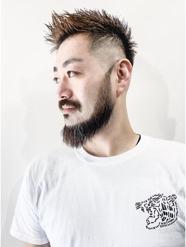 フジヤマ バーバー ショップ(FUJIYAMA BARBER SHOP) ショートレイヤーソフトツーブロック ビジカジ