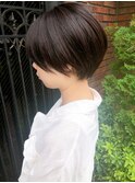【melt】大人可愛いマッシュショート丸み◎暗髪 ひし形小顔