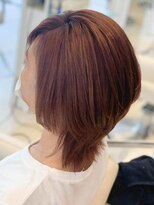 ミーティア バイ クアトロ(Meteor By QUATRO)&nbsp;くびれショート×ピンクオレンジ