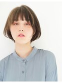 ★岡田有加★20代20代40台大人キレイなピュアショート【面長】