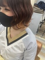 ライズ バイ レボ(RISE by REVO)&nbsp;暖色系カラー　インナーカラー　【RISE by REVO 我孫子】