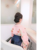 卒業式ヘアセット・はかま着付け 21