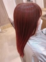レム 菊名店(REM)&nbsp;ピンクレッドカラー/ウル艶トリートメント