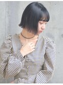 札幌駅/髪質改善春外ハネボブにアクセサリーカラー@20代30代40代