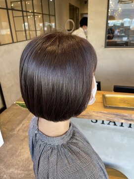 スターチス 行徳(statice) コスメ縮毛矯正+水素トリートメント