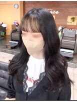 ブレス 小阪店(brace)&nbsp;前髪インナー☆少し癖のある可愛い髪型に☆☆☆