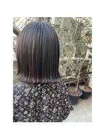アオゾラヘアー フジサキグウ(AOZORA HAIR FUJISAKIGU) デザイントキオ×ダークカラー