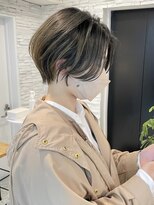 ヘアメイク シンズ レインボー(Hair Make SHIN'S RAINBOW)&nbsp;ショートボブ/大人巻き/ぷつっとボブ/ナチュラルモード/高松