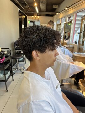 アイズ 海老名(AIZU) 波巻きスパイラルパーマ　波巻きパーマ　スパイラルパーマ