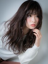 カバーヘア ブリス 志木南口駅前店(COVER HAIR bliss)&nbsp;□アッシュブラック抜け感ふんわりカール115-3志木20代30代40代