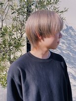 アヴァンセ サニー美容室&nbsp;マッシュショート/ベージュカラー