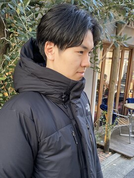 ラミエバイメルト 下北沢(lamie by melt) 花田/メンズカット/センターパート/カルマパーマ/マッシュパーマ