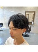 爽やかアップバング