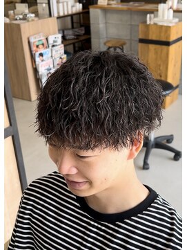 メンズギフト(men's GIFT) 大分別府ツイストスパイラルパーマメンズマッシュ