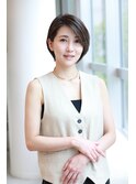 大人ショートボブ