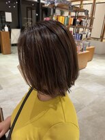 サラビューティーサイト 志免店(SARA Beauty Sight)&nbsp;【琉希也style】ボブカット＋ハイライトグレージュカラー