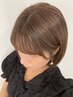【全員】前髪ストレートor前髪パーマ＋リセッター付カット　￥11500