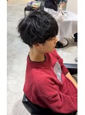 《L.E.M 仙台店》無造作シャドーパーマ/及川翔