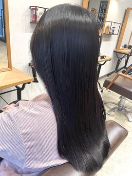 ルヴェール 北方店(LeVert) 髪質改善/まとまるロング/うる艶ストレート