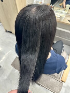 ミエルヘアーエスト 新宿店(mielhair est) 透け感ブラック♪