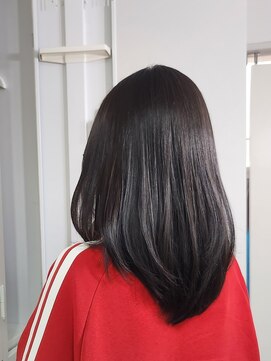 リュンヌ(Lune) ミディアムレイヤー＊ブリーチ無しグレー/ito