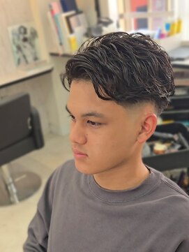 ラピス 名古屋駅前店(Lapis) ラルフカール/メンズパーマ/短髪パーマ