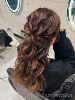 クランルシェ(clan luce)&nbsp;ハーフアップ/心斎橋