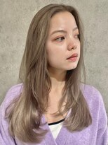 エアー 青山(AIR)&nbsp;レイヤー透明感シルバーベージュ髪質改善トリートメント