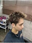 滋賀/南草津/メンズ美容室/波巻きツイストスパイラルパーマ