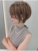 ミニウルフレイヤーカット顔周りカット前髪カットショート錦糸町