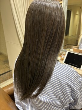 フレーム へアアンドトリートメント 天王寺北口店(FRAME) オリーブグレージュ