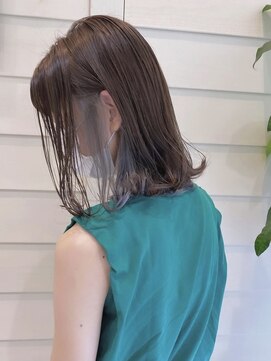 ヘアサロン エフ 渋谷(F) #インナーカラー#ボブ