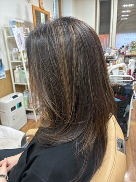 ヘア アンジェ(hair Ange) レディースロングはレイヤー