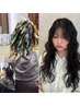 韓国ヒッピーパーマ+カット