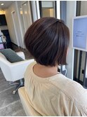 クセを活かしたひし形前下がりショート