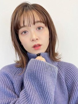 サンドレオ 新宿店(sand Leo) オリーブグレー/ショート/前髪/レイヤー/髪質改善/縮毛矯正/新宿