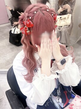 ヘア サロン クラン ソア 心斎橋店(hair salon clan soar) ハーフクラゲヘア/心斎橋ヘアセット