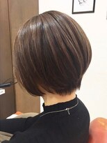 ベリテツー 京成大久保(verite2)&nbsp;大人可愛い20代30代40代前下がりショートボブ丸みショート◎