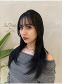 長野市美容室/髪質改善◎艶感暗めカラー