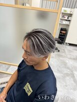 クルム(guleum)&nbsp;ハイライト/アッシュブラック/カルマパーマ/ベリーショート